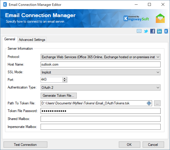 SSIS Email Connection Manager